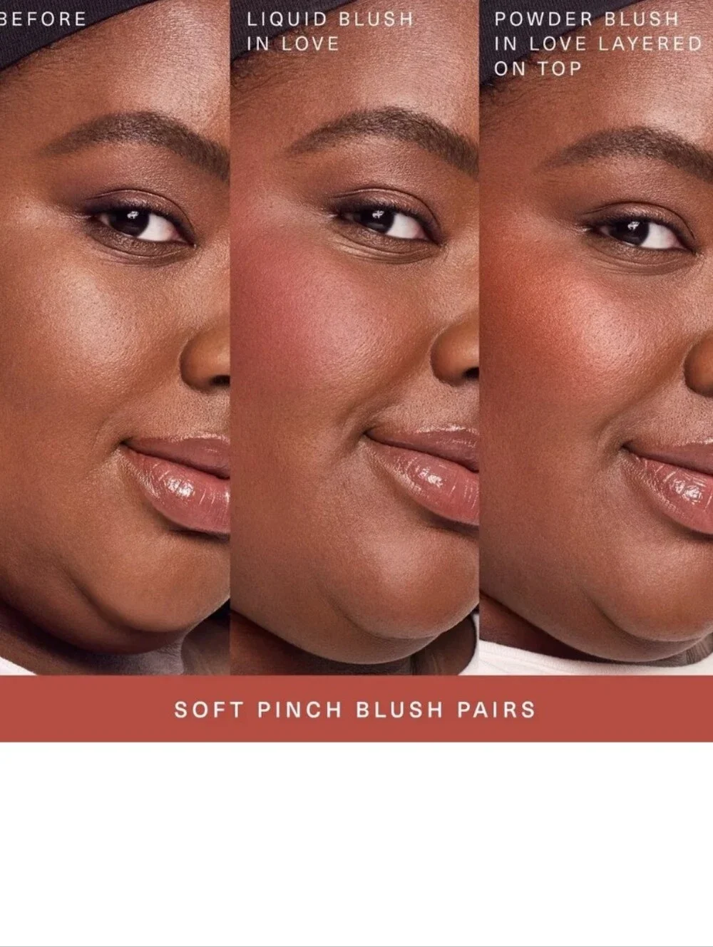 Rare Beauty Soft Pinch Luminous Powder Blush: Love (Terracotta), .098oz, NIB